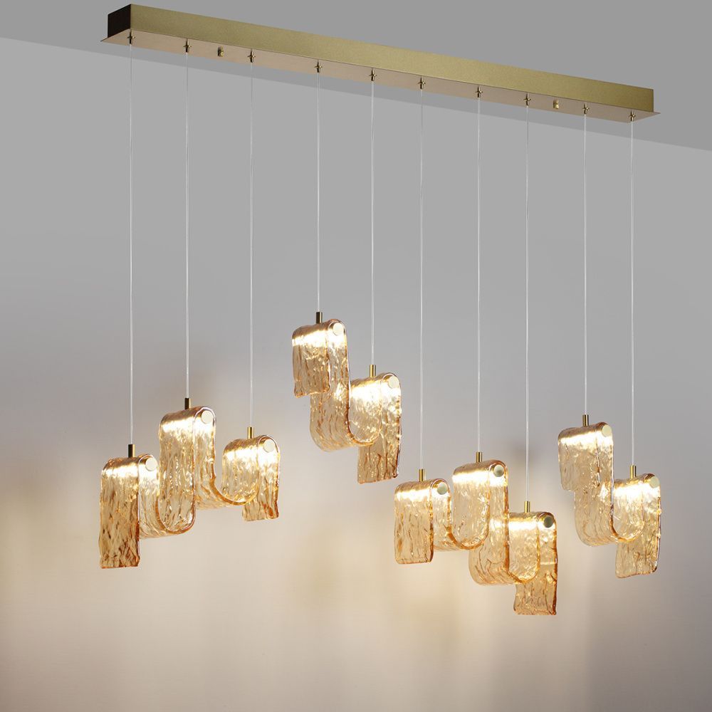 Светильник 125 см, 52W, 4000K, ODEON LIGHT 5105/52L, золото