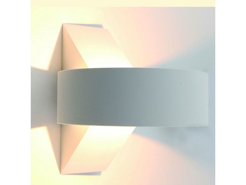 Настенный светодиодный светильник Arte Lamp Anello A1705AP-1WH, белый