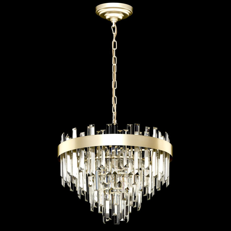 Люстра 46*90 см, 6*E14, Шампань Citilux Лаура CL301262