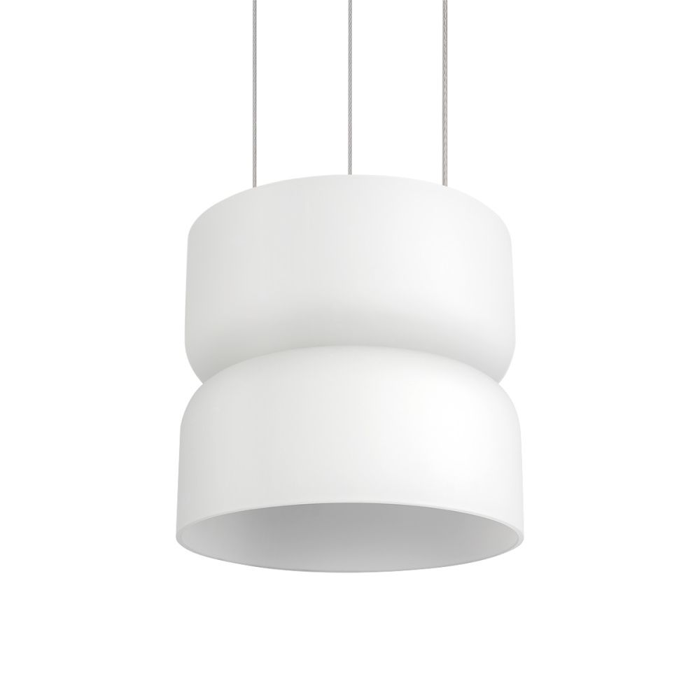 Подвесной светильник 17 см, 12W, 3000K, LOFT IT Totem 10466/2P Milky white, белый