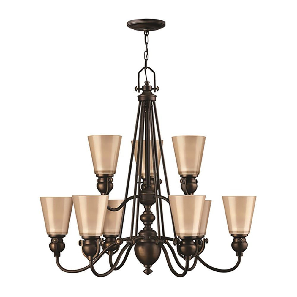 Люстра *81*118-391 см, E27*60W, Natural Concepts Hinkley Mayflower CHALKFARM-TL, бронза