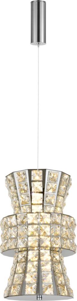 Светильник 22 см, 30W, 3000-6000K, Stilfort 4024/09/01P, хром