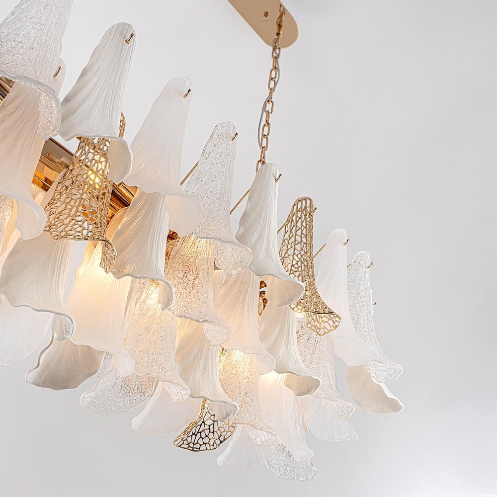 Подвесная люстра 48*124*58/120 см, 16*Е14 MODELUX premium ML.6777.16P GD золото