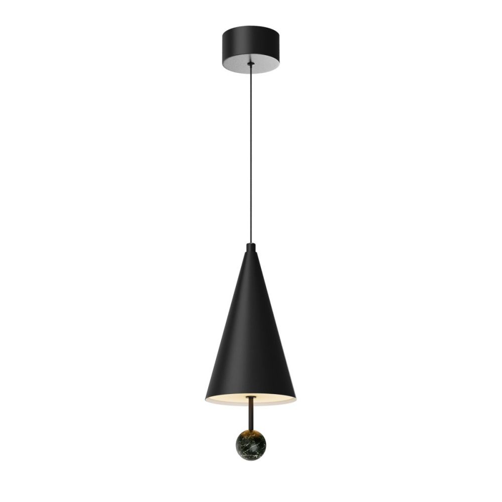 Подвесной светильник 15 см, 11W, 3000K, Maytoni Bell MOD534PL-L11B3K, черный