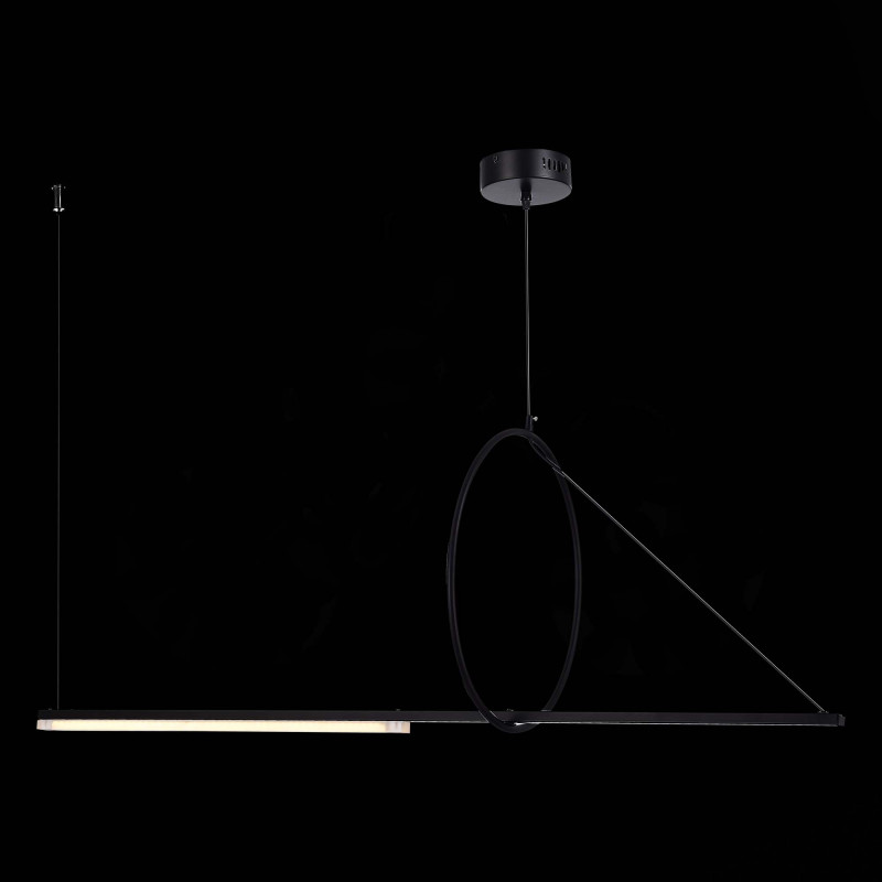 Светильник 120 см, 12W, 4000K ST LUCE GAIA SL6113.403.01 Черный