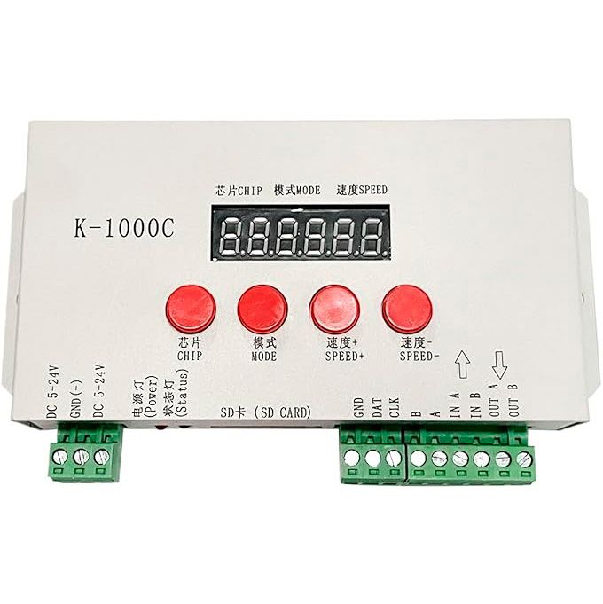 Контроллер 2001-CTR-008, контроллер, SPI  Favourite для светодиодной ленты 2001-CTR-008, L165*W80*H30