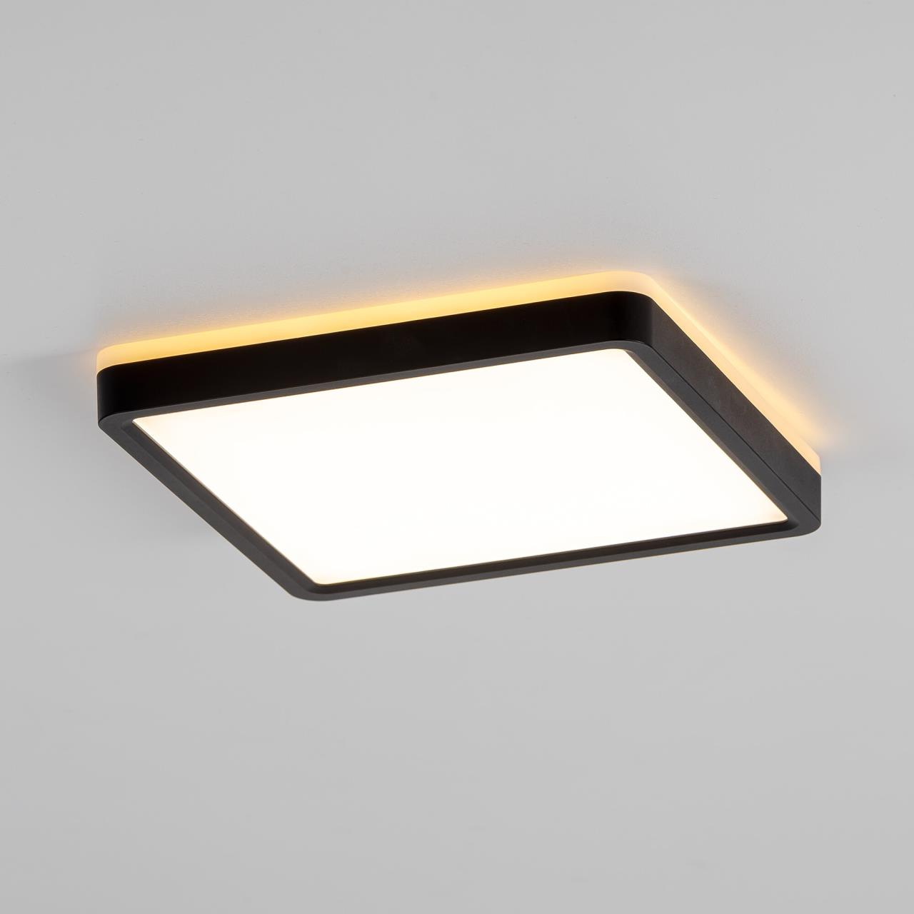 Светильник с подсветкой 20 см, 23W, 3000-5500K, Citilux NORMA CL748K201 LED, черный