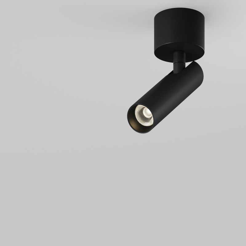 Потолочный светильник 3*16,6 см, LED 6W 3000K Maytoni Technical Focus T C141CL-L125-6W3K-B черный