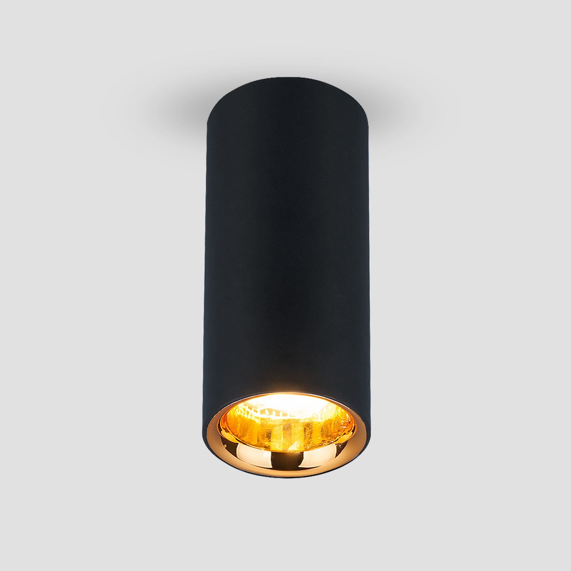 Светильник 5,5*5,5 см, LED 12W, 4200K DLR030 12W 4200K черный матовый/золото Elektrostandard