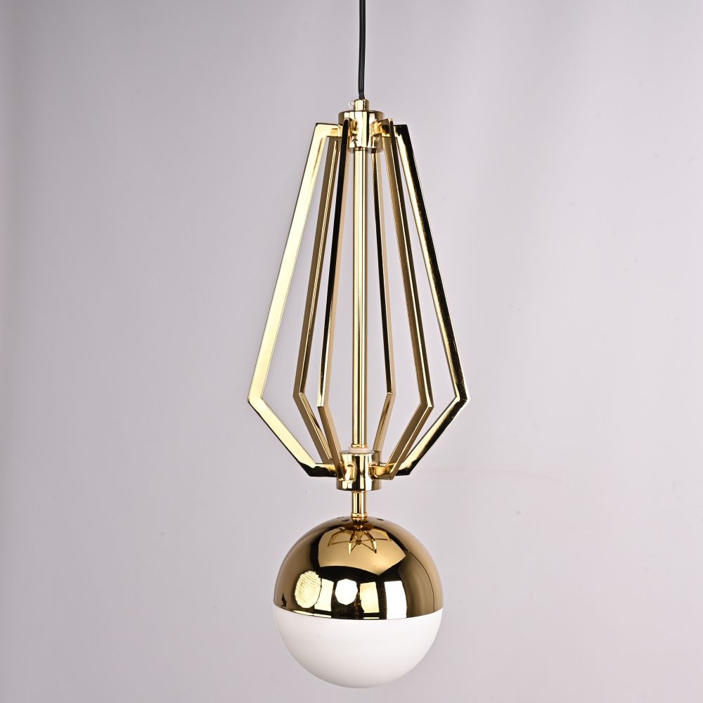 Подвесной светильник Magic Circus D20 20*20*48 см, 1*E27*60W, ImperiumLoft 133230-22, Золотистый