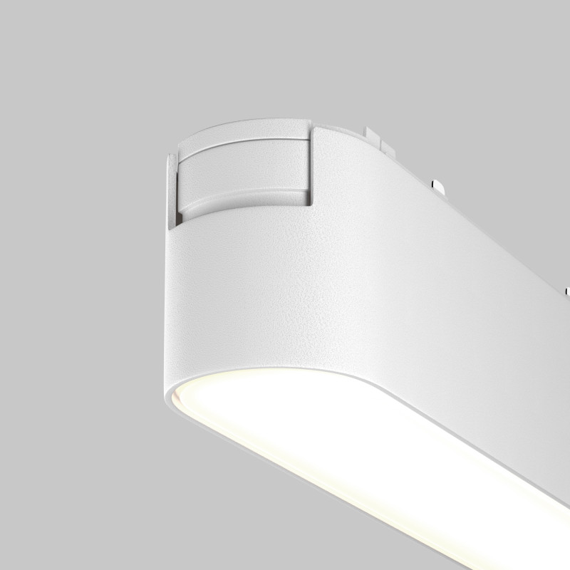Трековый светильник 2,6*11,6*2,8 см, LED 6W, 4000К, Белый Maytoni Basis TR080-1-6W4K-W