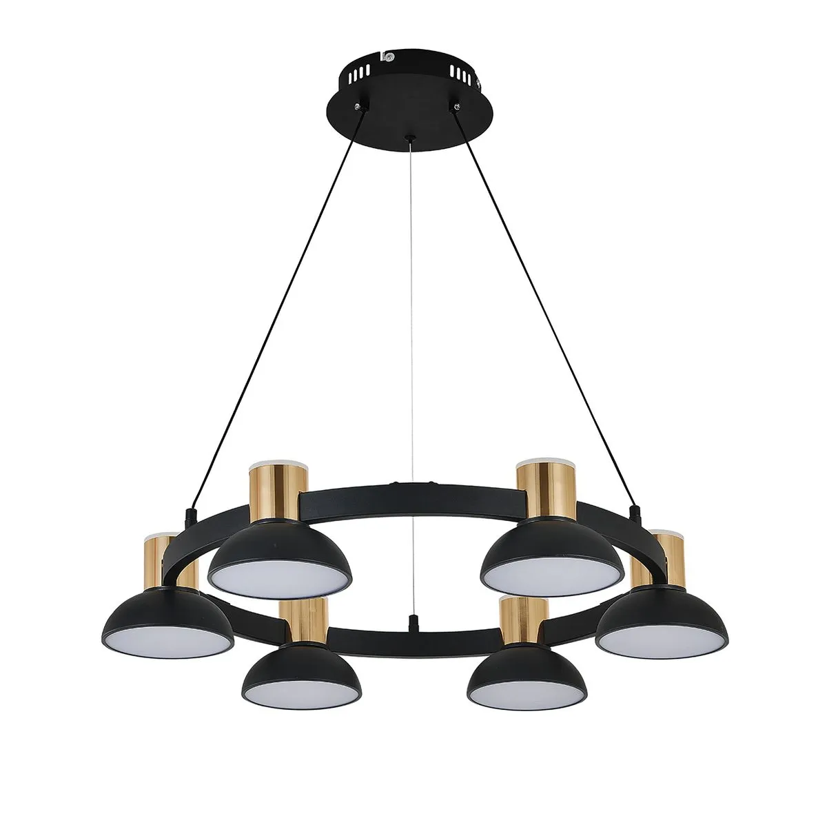 Подвесной светильник 67,5*67,5*100 см, 1*96W, LED  Indigo Traforo 11059/6P Black