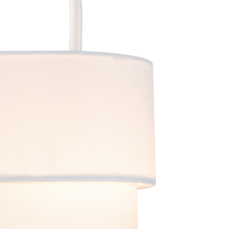 Подвесной светильник 22*13*160 см, 2*E14*40W, Indigo Classic V000439, белый, 13024/2P White