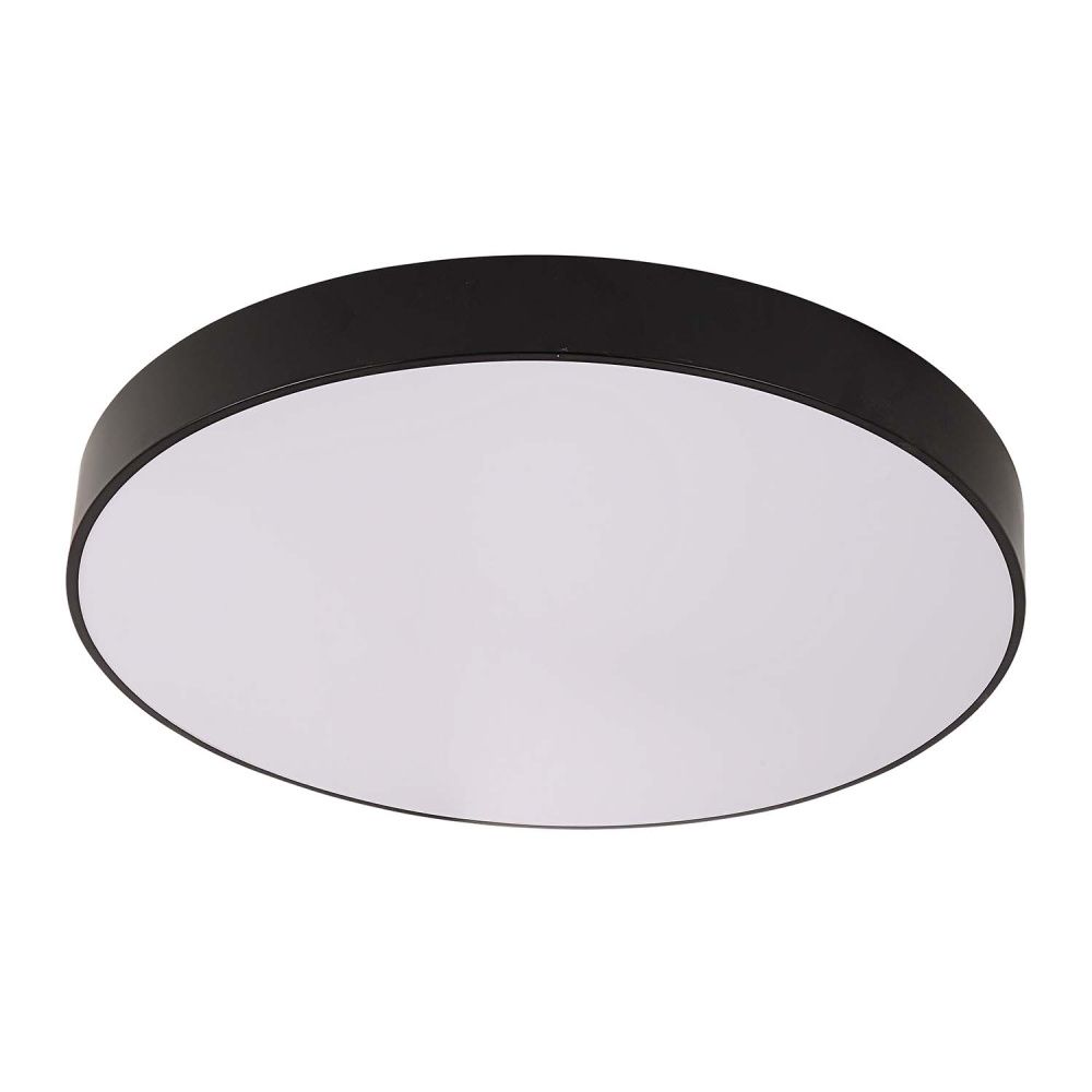 Потолочный светильник 80*8 см, 8*LED, 115W, 7000K, F-Promo Arena 4684-8C, черный