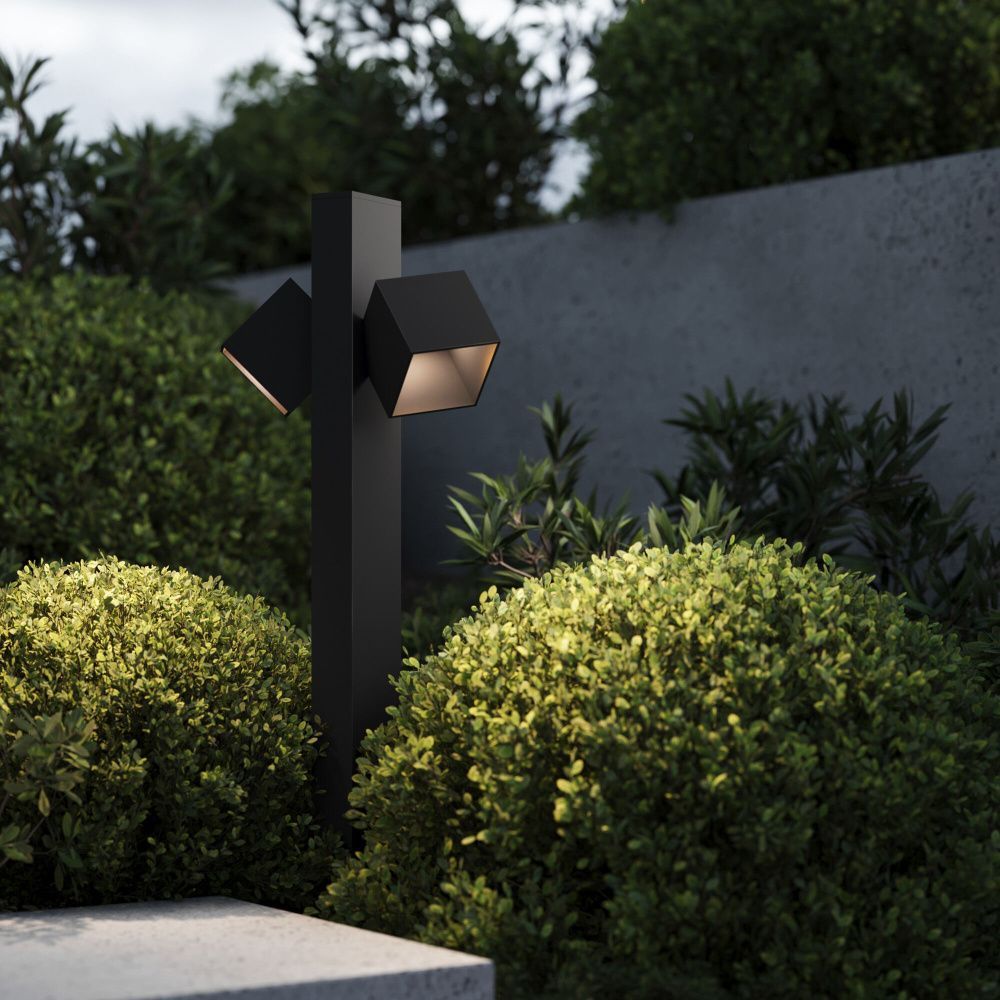 Светильник садово-парковый светодиодный 81 см, 10W, 4000K, Elektrostandard Fjord 35195/F, черный