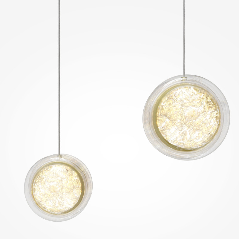 Каскадная люстра 110,5*15,6*317 см, LED, 3000К, Maytoni Pharao MOD361PL-L33BS3K латунный
