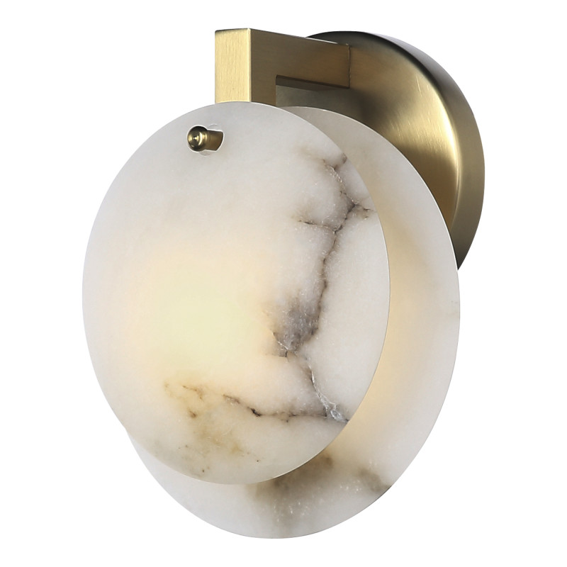 Светильник  настенный CLAM 1*G9*5W 4000K ST LUCE SL1520.301.01 латунь