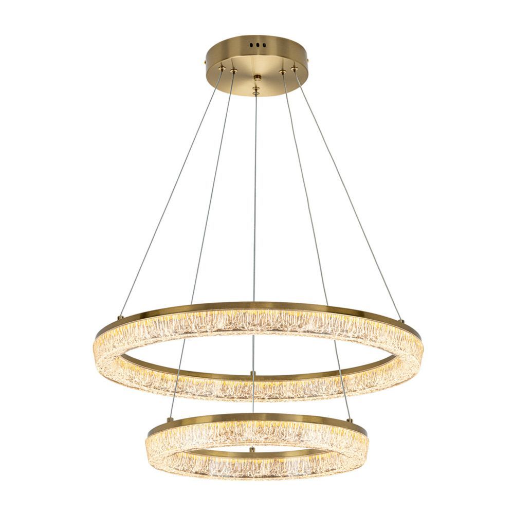 Светильник 40 см, *LED*115W, 3000-6000K, Modestyle  MS.9026.600.400  BS, Латунь