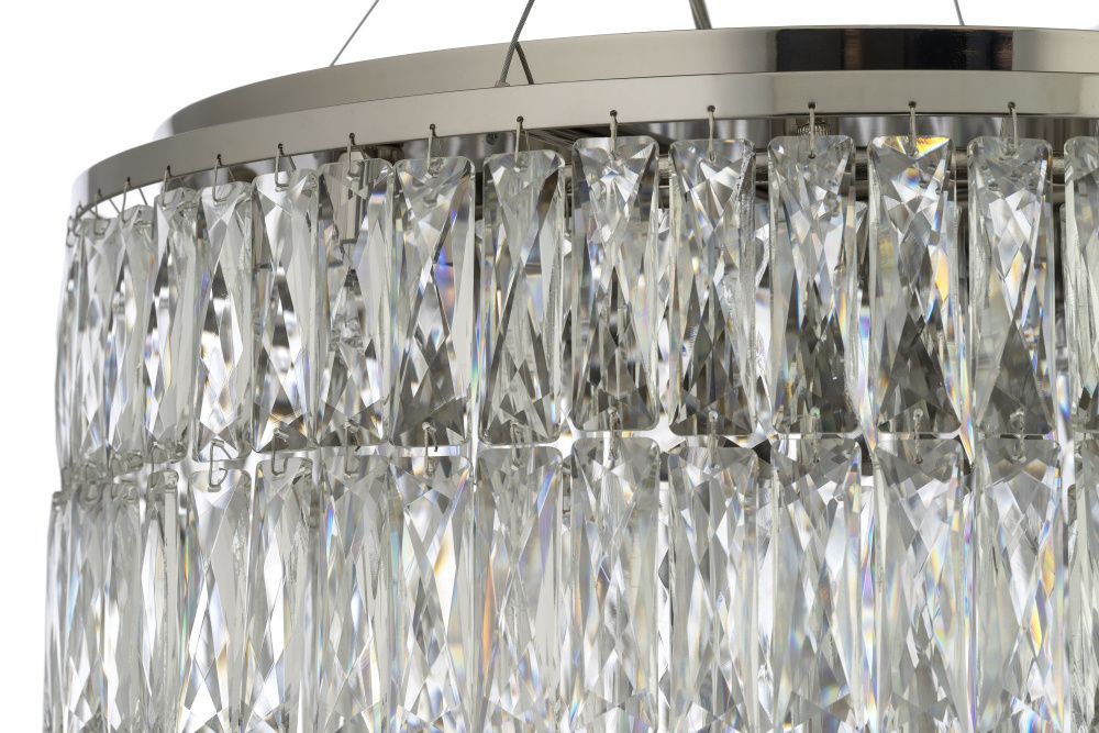 Люстра подвесная *50*27 см, 8*G9*40W, Arti Lampadari Acquaro Acquaro E 1.5.D50.101 NP, никель