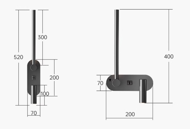 Бра Inodesign Botolf Black 44.4054