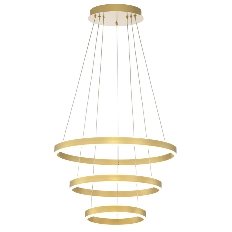 Светильник 60 см, 145W, 3000-5500K, Citilux Дуэт CL719652, золото