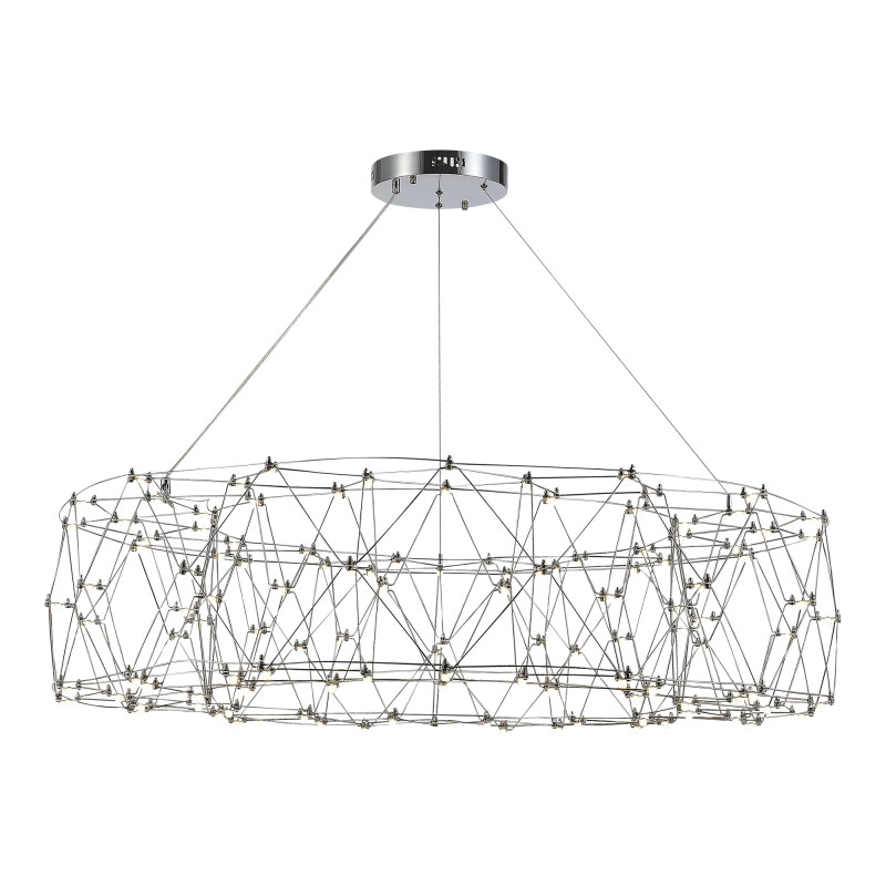 Подвесная люстра 120*26 см, LED, 72W, 4000К, ST-Luce sl6602 SL6602.103.72 хром