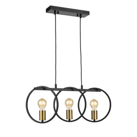 Светильник подвесной Vele Luce Liberty VL6302P03, черный