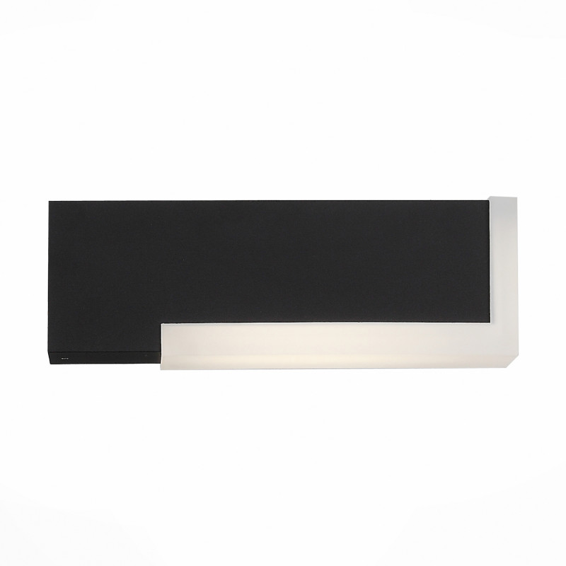 Уличный настенный светодиодный светильник ST Luce Posto SL096.401.02 черный