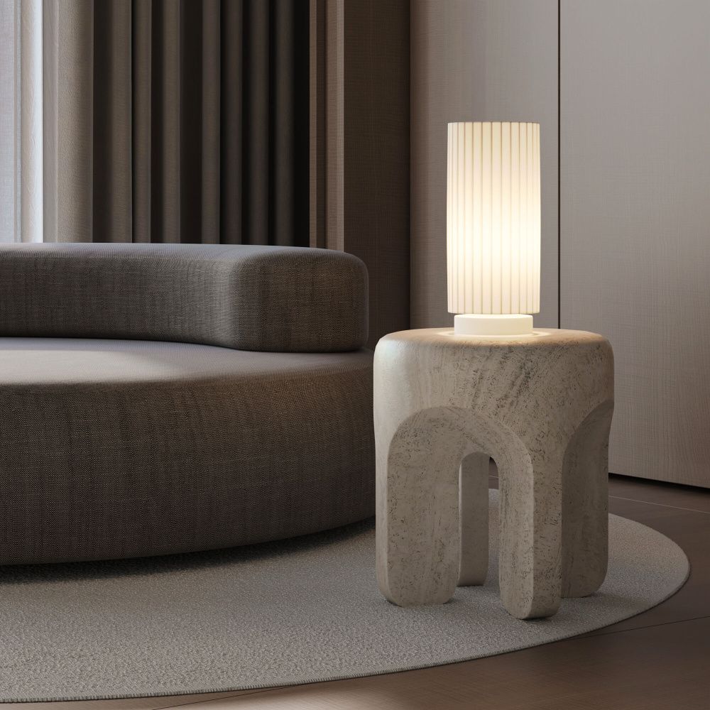 Настольная лампа 32 см, Eurosvet 4690389218798, белый