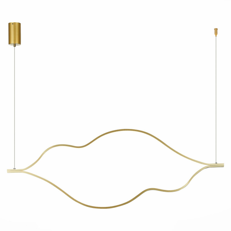 Светильник подвесной 100 см, 45W 4000K ST LUCE CORTILE SL6106.203.45 Золотистый