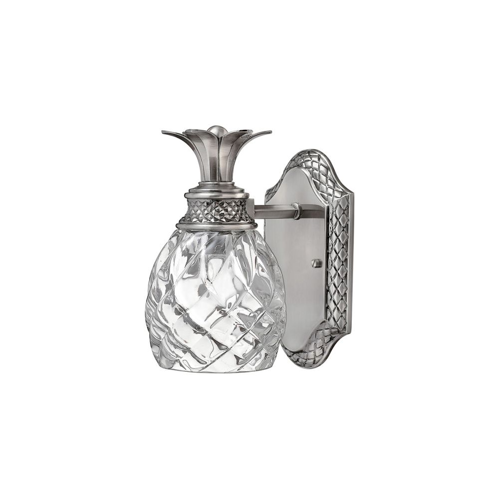 Бра для ванных комнат 17*12*23 см, G9*3,5W, Natural Concepts Hinkley Plantation HK-DAPHNE4-BATH, полированный хром