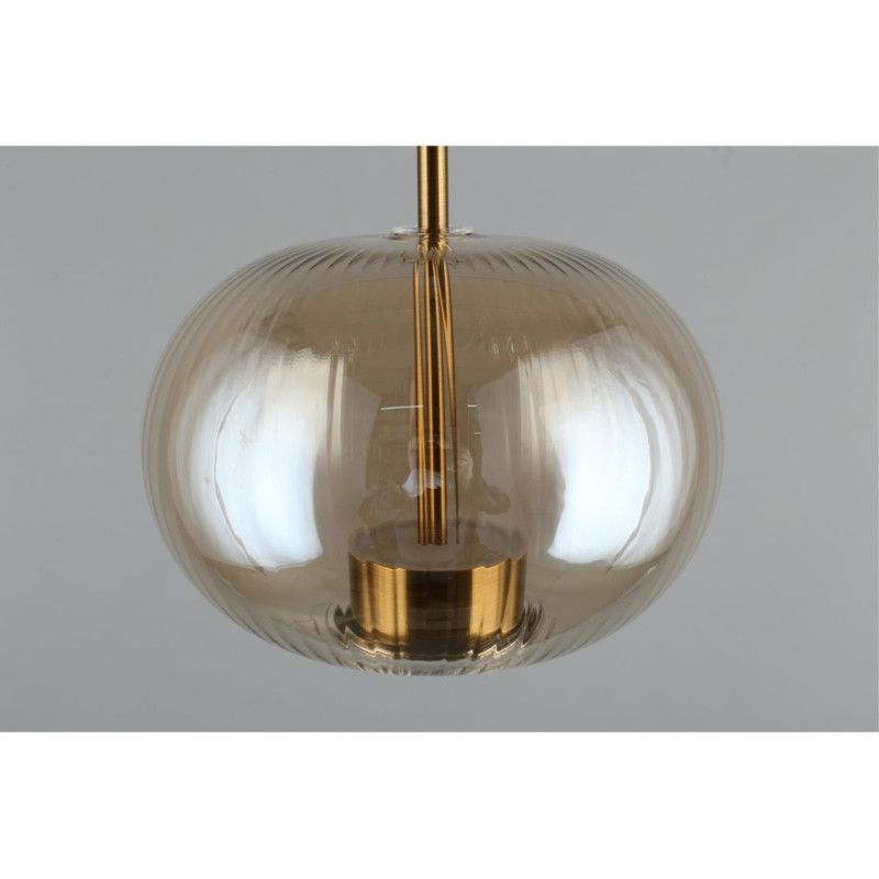 Подвесной светильник 22*50-145 см, 1*LED, 12W, 3000K, Aployt Ambr APL.057.06.12, латунный