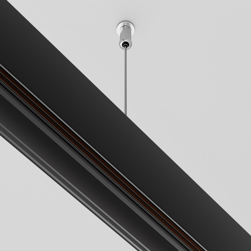 Подвес тросовый 2 шт Maytoni Technical Magnetic track system Exility TRA034SW-2B черныйIP 20