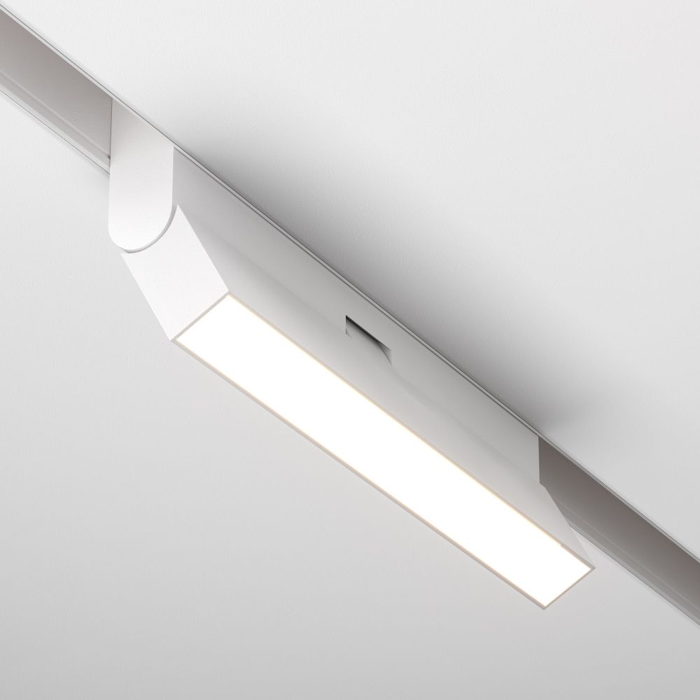 Трековый светильник 22,1*2,3*-10,8 см, *LED*12W, 2700-6000K, Maytoni technical Dim Smart Zigbee EXILITY TR036-4-12WTW-DSZ-W, Белый