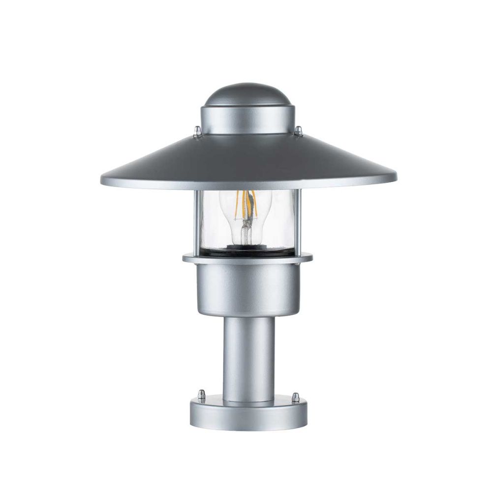 Фонарь-пьедестал Elstead Lighting, Арт. KLAMPENBORG-PED-SIL