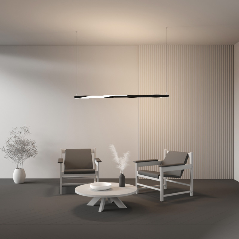 Радиусный профиль 40 см, Maytoni Led strip ALM-3535R-B-TL-90°-0.4M, черный