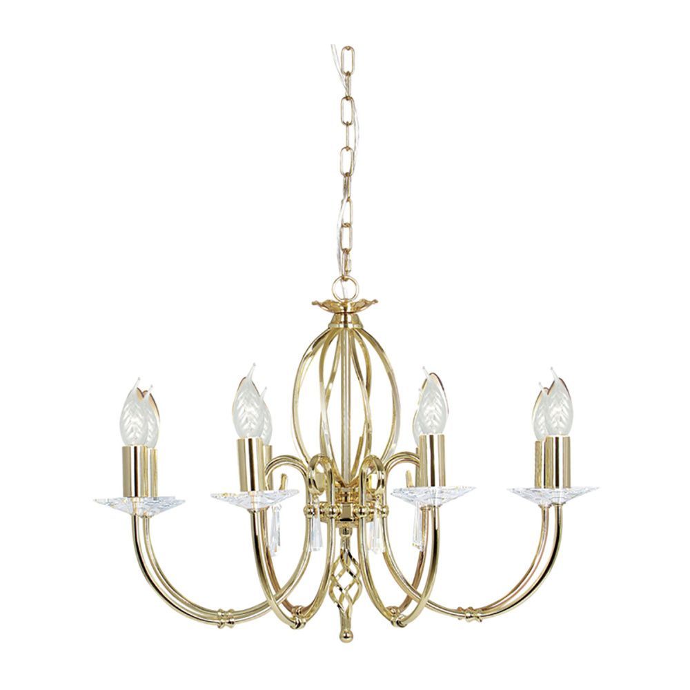 Люстра *65*70-181 см, E14*60W, Natural Concepts Elstead Lighting Aegean HK-CELLO-SF, состаренная латунь