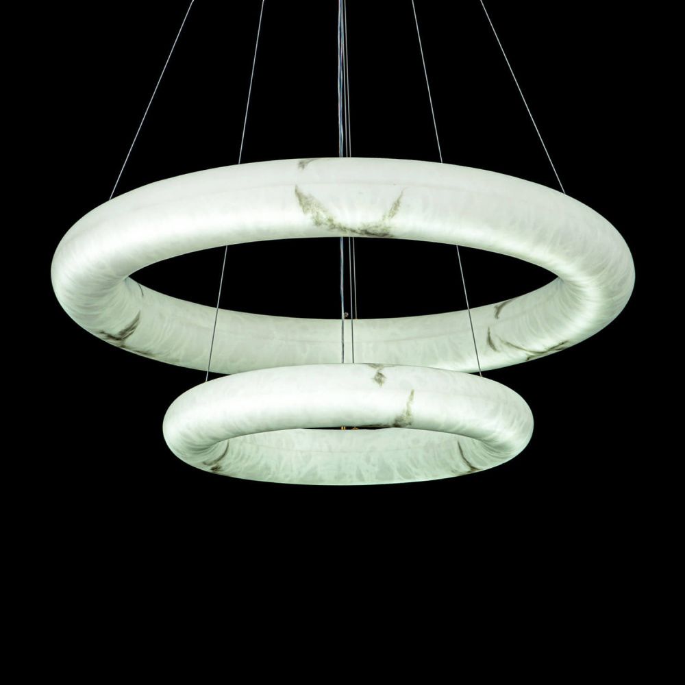 Подвесной светильник *80/50*10/10-180 см, *LED*158W, 3000-6000K, MODELIGHT  MDL.8485.800.500PL BS, Латунь