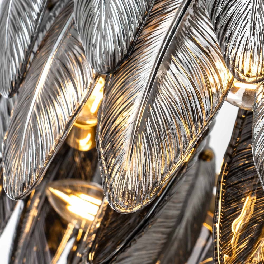 Подвесная люстра 58*35/110 см, 8*Е14 MODELUX ML.20202.8 BS латунь