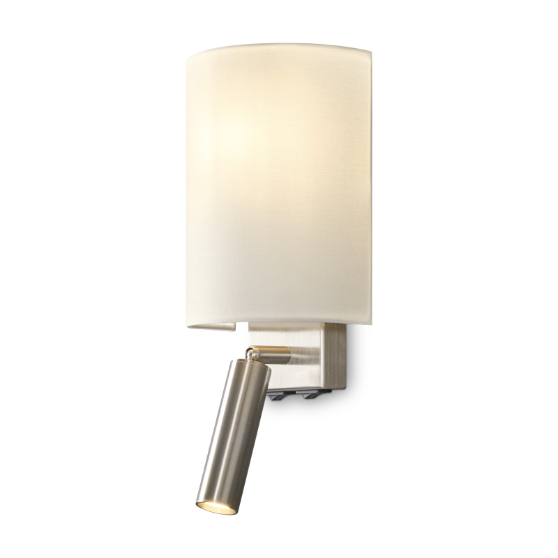 Бра 13*9*31 см, 1*E14, 3W, 3000К, Freya Bride FR5367WL-L40N никель