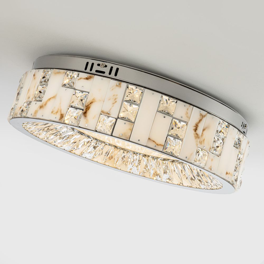 Светильник *50*13,1 см, LED*60W, 3000-6000K, Modelux  ML.2400.500 CR, Хром