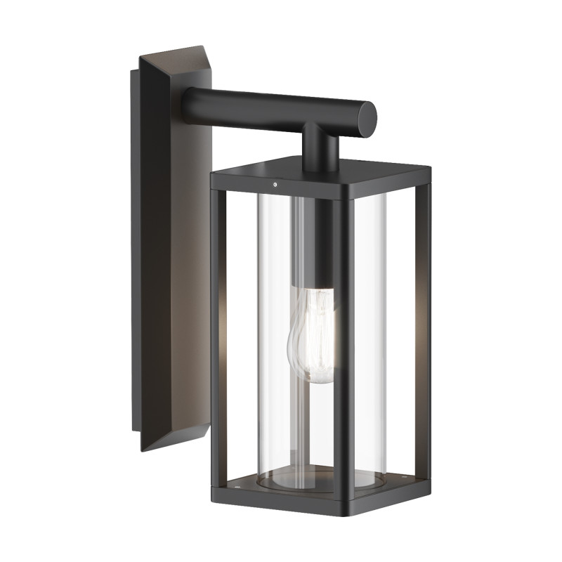 Светильник настенный 30,5*11,5*20 см, 1*E27, 15W, Maytoni CELL O452WL-01GF1 серый