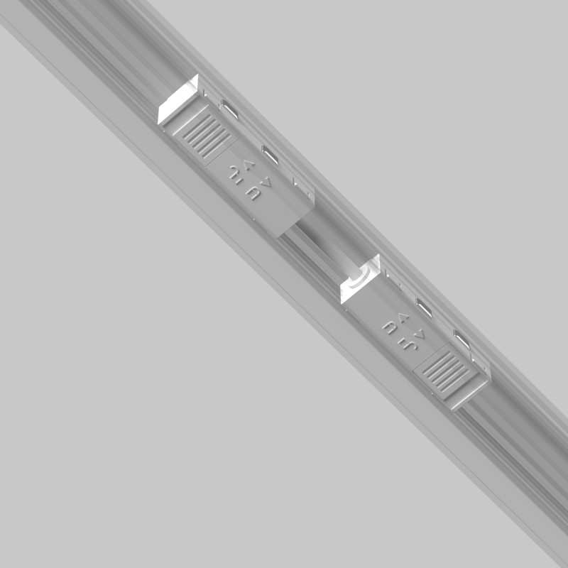 Подвод питания 15,2*1,7*1,9 см, Maytoni Technical Accessories for tracks Exility TRA034CPC-42W-5-1 белый