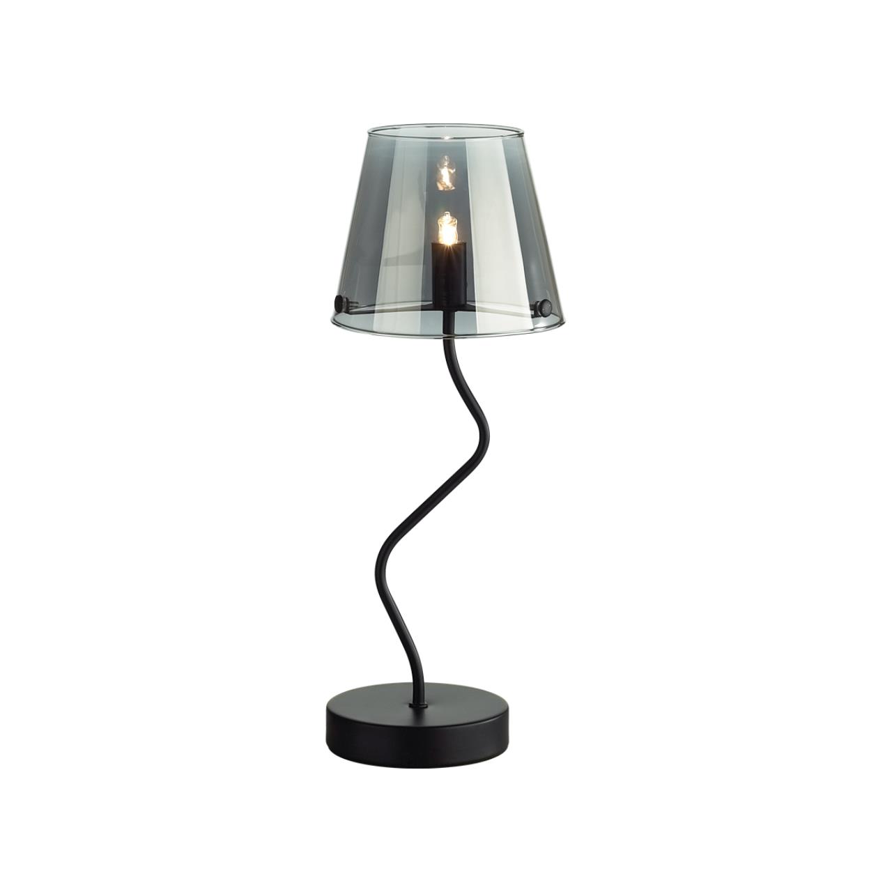 Настольная лампа 15*15*40 см, 1*G9*20W Lumion Smoky 6570/1T черный