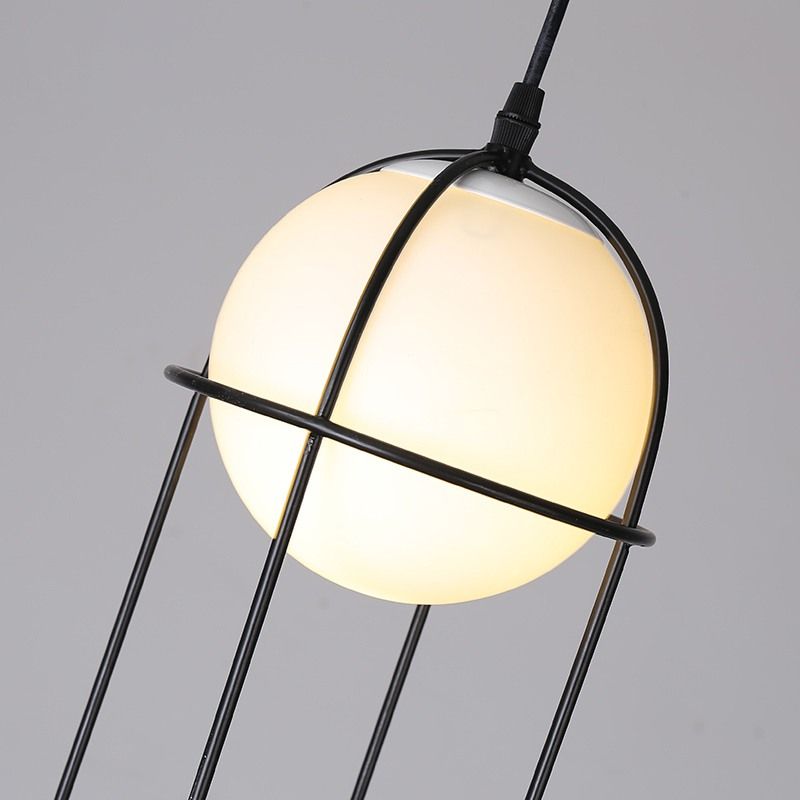 Подвесной светильник ASCENT 18*18*53 см, 1*E27*60W, ImperiumLoft 40.3241, Чёрный