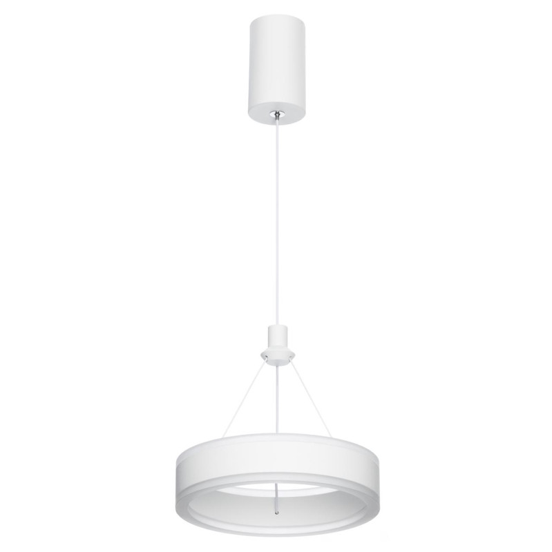 Подвесной светильник 20*30/125 см, 20W 4000K Citilux CL719010 Дуэт Белый С