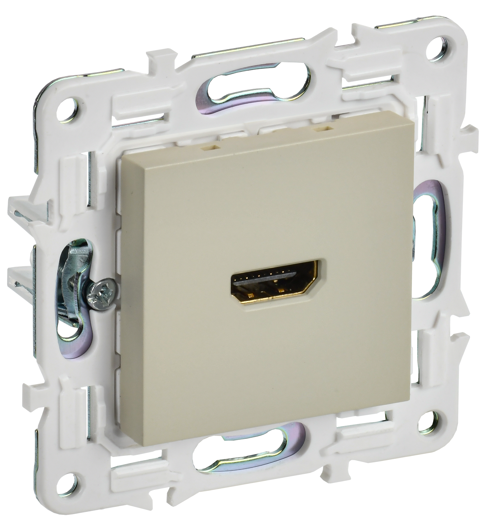 SKANDY Розетка HDMI SK-H01B беж. IEK, SK-H10-K10