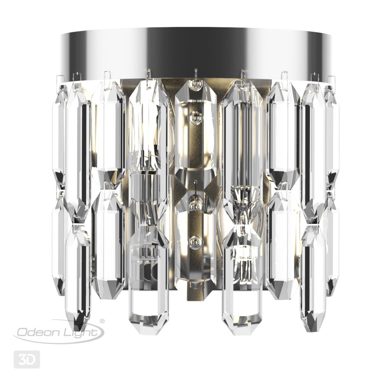 Настенный светильник Odeon Light Dakisa 4985/2W Хром