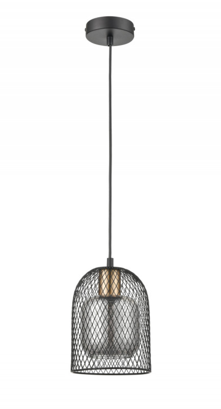 Подвесной светильник  15*143 см, 1*E14 черный, золото Vele Luce Diodor VL6402P01