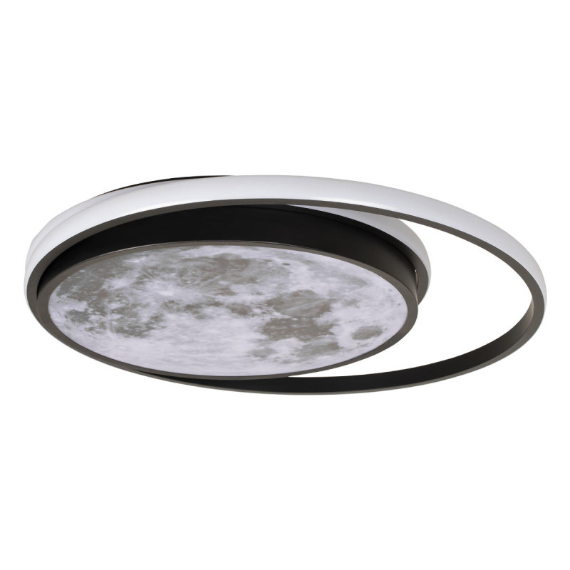 Светильник 50*6,5 см, 1*LED*46W 4000K черный Loft It Luna 10217